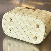 Fortok Bottega Veneta Woven Mini Cosmetic Bag Light Yellow 743551 18x12.5x8cm - 3