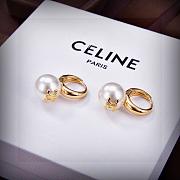 Fortok Celine Preclouis Earrings Gold / Silver - 5