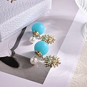 Fortok Dior Tribales Dioriviera Earrings Blue - 4