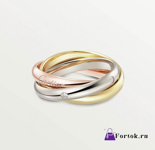 Fortok Cartier Trinity Ring - 1