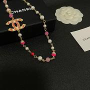 Fortok Chanel Pearl Double C Necklace  - 3