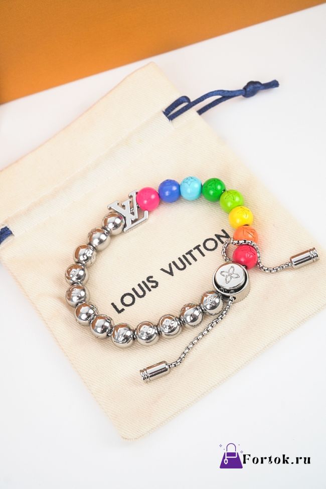 Fortok Louis Vuitton Colorful Beads Bracelet - 1