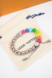 Fortok Louis Vuitton Colorful Beads Bracelet - 1