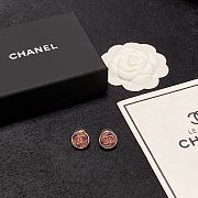 Fortok Chanel Double C Colorful Earrings - 2