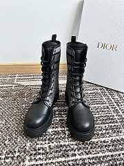 Fortok Dior D-Major Calfskin Ankle Boots Grey - 3