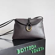 Fortok Bottega Veneta Liberta Crossbody Bag Fondant 806030 27x16x6cm - 1