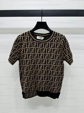 Fortok Fendi 2024 Knitted Shirt 