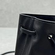 Fortok Miu Miu Nappa Bucket Bag Black 17.5×15×8cm - 4