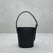 Fortok Miu Miu 24SS Bucket Bag Black 16x10x24cm - 2