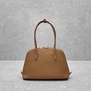 Fortok Miu Miu Leather Bag Cognac 33x13x21cm - 5