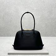 Fortok Miu Miu Leather Bag Black 33x13x21cm - 3