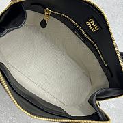 Fortok Miu Miu Leather Bag Black 33x13x21cm - 2