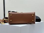 Fortok Celine 16 Seize Handbag Calfskin Tan 23x18x10cm - 4