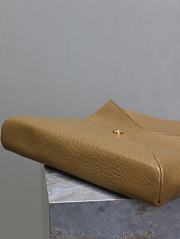 Fortok Saint Laurent Brown Cassandre Large Leather Pouch 769307 29.5×18×4.5cm - 6