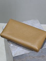 Fortok Saint Laurent Brown Cassandre Large Leather Pouch 769307 29.5×18×4.5cm - 4