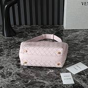 Fortok Bottega Veneta Wallace Shoulder Bag Pink 80847 20×13×9.5cm - 2