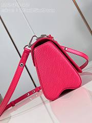 Fortok Louis Vuitton Twist PM Bloom Bag Pink M24042 19x15x9cm - 6