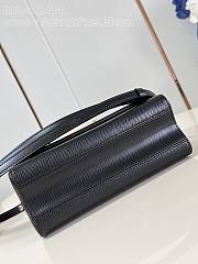 Fortok Louis Vuitton Twist PM Bloom Bag Black M24042 19x15x9cm - 2