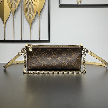 Fortok Louis Vuitton Bloom Pouch Banana Yellow M11672 22.5x13x13cm