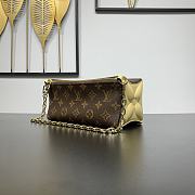 Fortok Louis Vuitton Bloom Pouch Banana Yellow M11672 22.5x13x13cm - 5