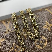 Fortok Louis Vuitton Bloom Pouch Banana Yellow M11672 22.5x13x13cm - 2