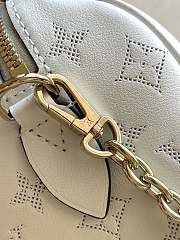 Fortok Louis Vuitton Speedy Bandoulière 20 Monogram Pattern Bag White M11276 20.5x13.5x12cm   - 5