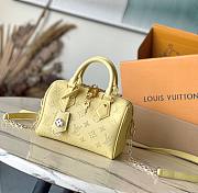Fortok Louis Vuitton Speedy Bandoulière 20 Monogram Pattern Bag Yellow M11276 20.5x13.5x12cm   - 1
