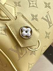 Fortok Louis Vuitton Speedy Bandoulière 20 Monogram Pattern Bag Yellow M11276 20.5x13.5x12cm   - 3