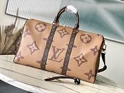 Fortok Louis Vuitton Keepall Bandouliere 45 Monogram Reverse Bag M47211 45x27x20cm - 4