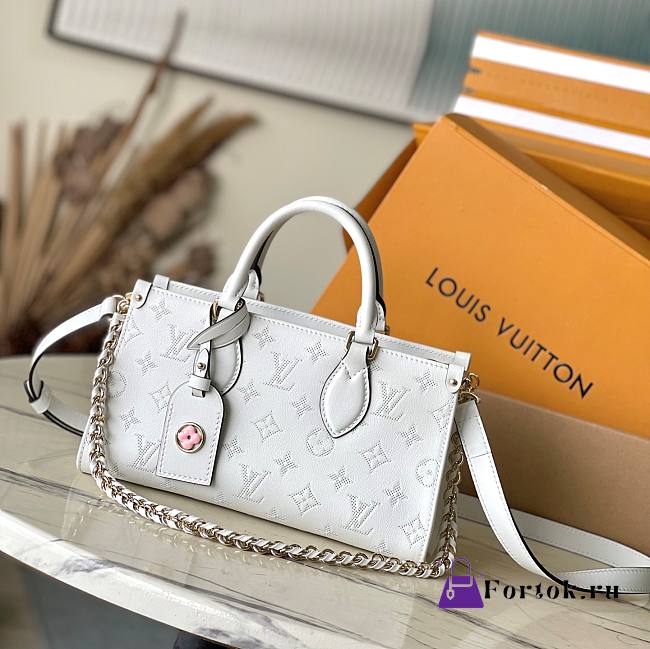 Fortok Louis Vuitton OnTheGo East West Bag White M11274 25x13x10cm  - 1