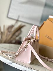 Fortok Louis Vuitton OnTheGo East West Bag Pink M11274 25x13x10cm  - 2