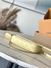 Fortok Louis Vuitton Wallet On Chain lvy Bag Yellow M11299 23.5x12x4.3cm - 3