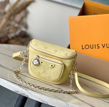 Fortok Louis Vuitton Mini Bumbag Yellow M11300 17x12x9.5cm