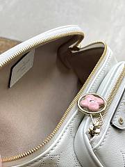Fortok Louis Vuitton Mini Bumbag White M11300 17x12x9.5cm - 4