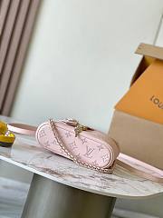 Fortok Louis Vuitton Vanity Pouch Handbag Pink M11298 19x11.5x6.5cm - 5