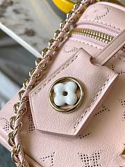 Fortok Louis Vuitton Vanity Pouch Handbag Pink M11298 19x11.5x6.5cm - 2