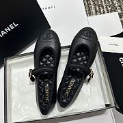Fortok Chanel 24S Mary Jane Shoes Black - 3