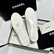 Fortok Chanel 24S Mary Jane Shoes White - 2