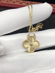 Fortok Van Cleef & Arpels One-flower Bracelet Gold - 6