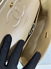 Fortok Chanel Classic Flap Bag Gold 15.5x25.5x6.5cm - 4