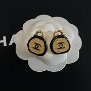 Fortok Chanel Handbag Double C Earrings  - 6