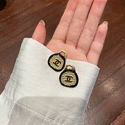 Fortok Chanel Handbag Double C Earrings  - 4