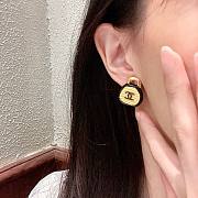 Fortok Chanel Handbag Double C Earrings  - 2