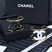 Fortok Chanel 24A Acrylic Bracelet Black / White - 1