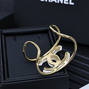 Fortok Chanel 24A Acrylic Bracelet Black / White - 6