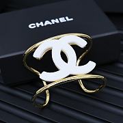 Fortok Chanel 24A Acrylic Bracelet Black / White - 5