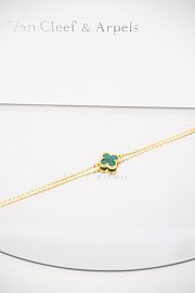Fortok Van Cleef & Arpels Mini Single Flower Bracelet Gold - 3