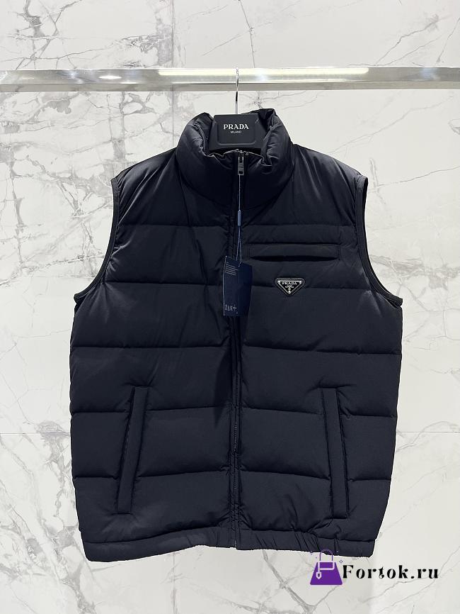 Fortok Prada Down Jacket Vest Black - 1