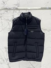 Fortok Prada Down Jacket Vest Black - 1