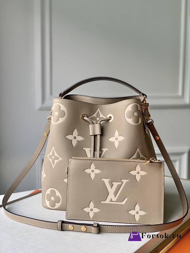 Fortok Louis Vuitton NéoNoé MM Bicolor Bucket Bag M45555 26x26x17.5cm - 1